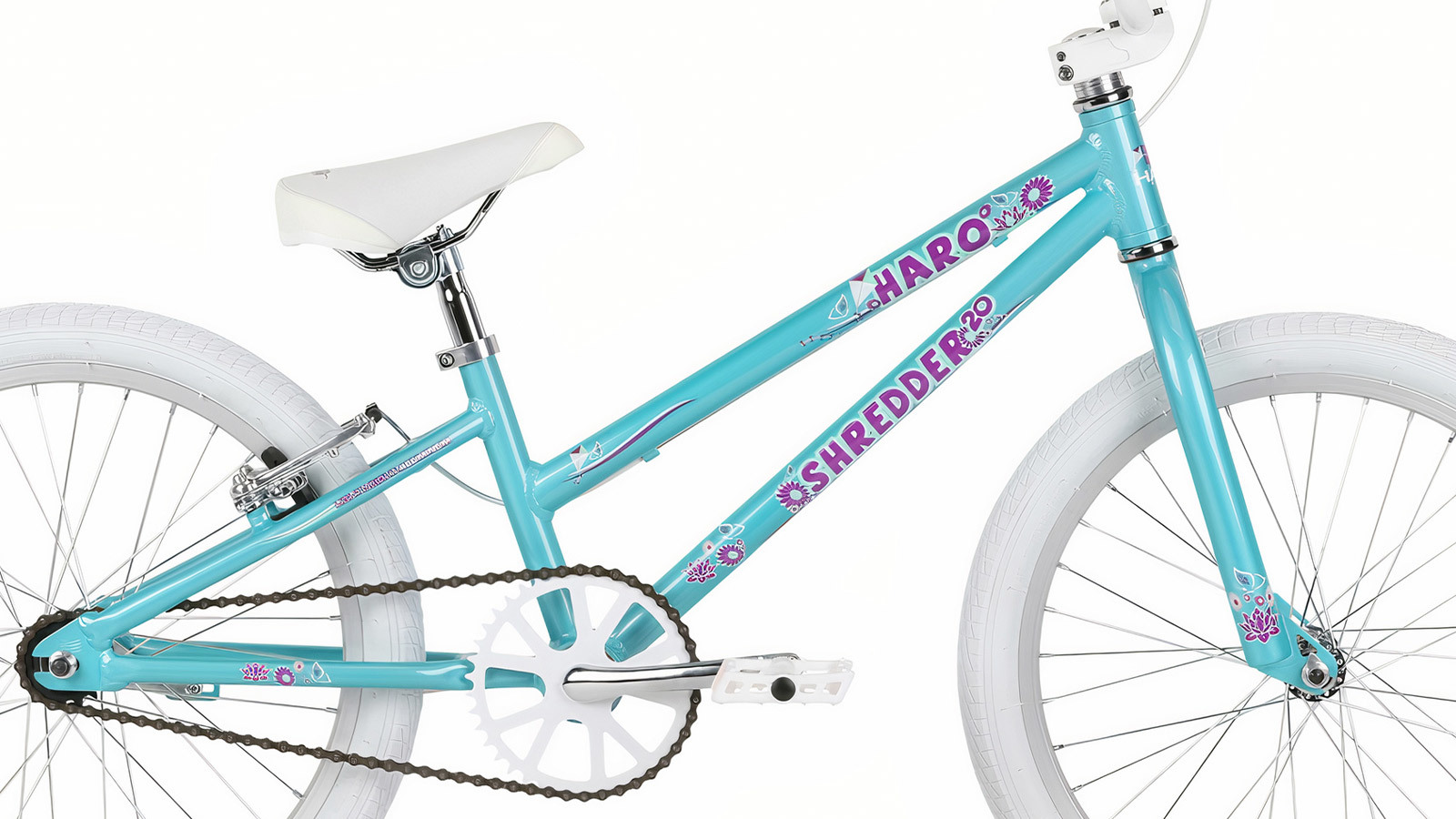 Haro Shredder Girls 20" жемчужно-бирюзовый - BMX | iRide shop фото 2