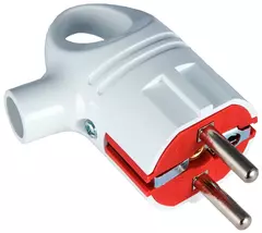 LEZARD 715 0401 604 Вилка с ручкой 10А 50/400