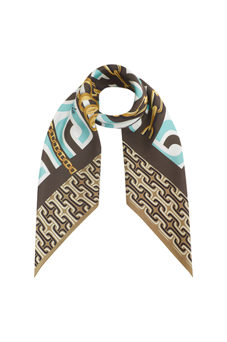 Платок "Gold Chain" 90х90 см