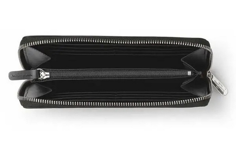 Кошелёк женский Faber-Castell на молнии, Classic Leather Collection, Black (188856)