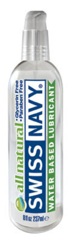 Гипоаллергенный лубрикант ALL NATURAL компании SWISS NAVY,237 мл