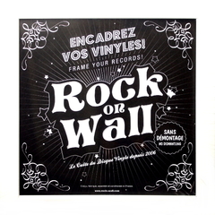 Настенная Рамка Для Виниловых Пластинок, Белая (Rock On Wall)