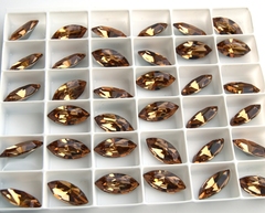 Лодочки 15*4 мм Light Colorado Topaz