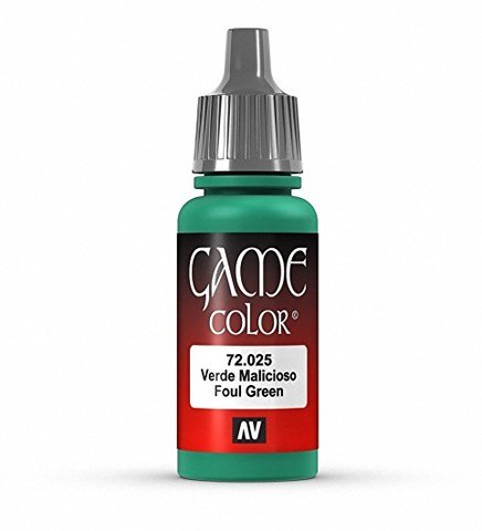 Game Color Foul Green 17 ml.