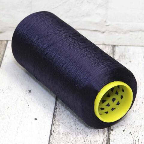 Шелк 100% TRAMA TINTA 3/90 темно-синий