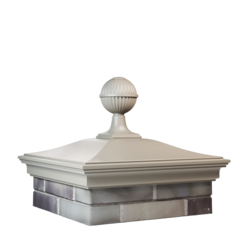 Шар на колпак Monblan: цвет бежевый