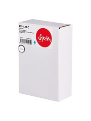 Струйный картридж Sakura 2886C001 ( PFI-120 C) для Canon imagePROGRAF TM-200/TM-205/TM-300/TM-305, пигментный тип чернил, голубой, 130 мл.