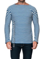 Купить тельняшку двойной вязки - Магазин тельняшек.руТельняшка двойной вязки 100% хлопок ВДВ (голубая полоса) ГОСТ МИНОБОРОНЫ в Магазине тельняшек