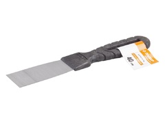 ЗУБР 40 мм, пластиковая ручка, стальной, шпатель (10052-04)