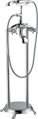 Abber Klassik AF8415 Смеситель напольный, цвет: хром