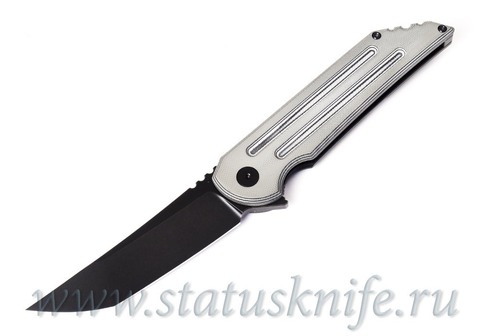 Нож Hoback Kwaiback MK6 Titanium Light Grey M390 DLC Black