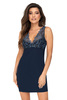 Melania II nightdress Dark Blue