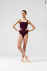 Strap leotard | wine