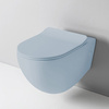 ArtCeram FLV004 65 00 ArtCeram FILE Унитаз подвесной Rimless 36x52 см, цвет pale blue