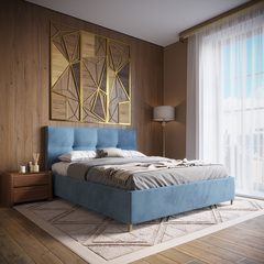 Двуспальная кровать с подъемным механизмом Оптима, 120х190