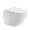 Abber AC1100T-AC0105-AC0120MCH Комплект подвесной унитаз Abber Bequem AC1100T белый с инсталляцией AC0105 и кнопкой AC0120MCH матовый хром