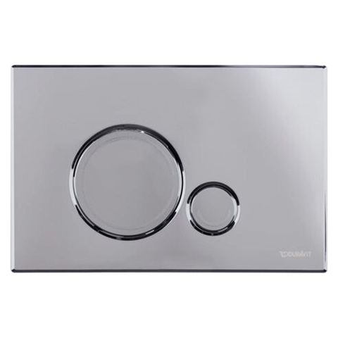 Duravit WD5010021000/WF5120021010 Клавиша смыва, Duravit, DuraSystem, для унитаза, шгв 230*6,5*150,5, цвет-хром