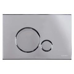 Duravit WD5010021000/WF5120021010 Клавиша смыва, Duravit, DuraSystem, для унитаза, шгв 230*6,5*150,5, цвет-хром фото