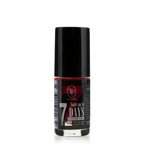 TF Лак для ногтей COLOR GEL  тон 246  Ripe cherry/Спелая вишня  8мл
