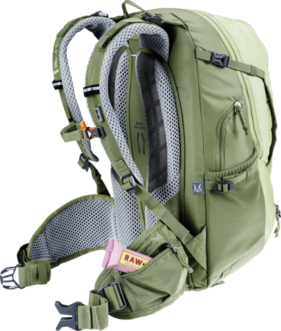 Картинка рюкзак велосипедный Deuter Trans Alpine 22 SL Mineral/Grove - 3