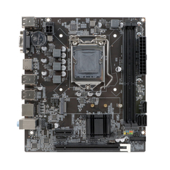 Материнская плата BaseTech H61M-K, Socket1155, mATX, Retail, 2xDDR3, PCIe3.0, 1xM.2, GLAN, 8xUSB2, 2xUSB3, VGA, HDMI (BT-H61M-K)