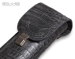 Тубус QK-S Tomahawk 1x1 черный аллигатор