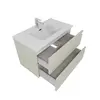 Aquatek AQ77080-GS AQ77080-GS Комплект мебели: Тумба 80см ВЕГА с раковиной AQ0480-00, 2 ящика,  цвет шалфей зеленый