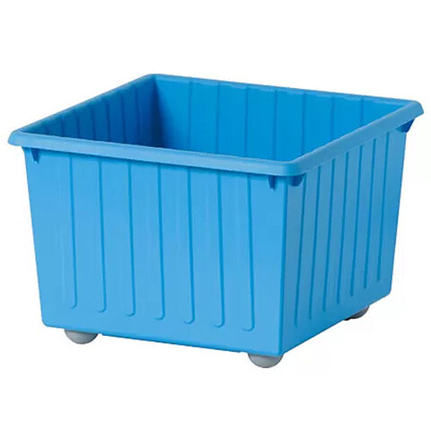 Ящик для хранения, размер: 39*39*28 см, материал: полипропилен, цвет: синий