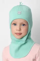 шапка  для девочки  КВ 20249/светлая мята
