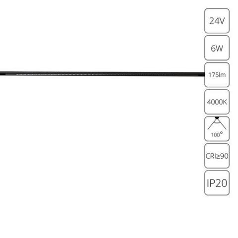 Магнитный трековый светильник Arte Lamp PRESTO A6230PL-1BK