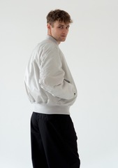 Бомбер Alpha Industries MA-1 Light Grey (Светло-серый)