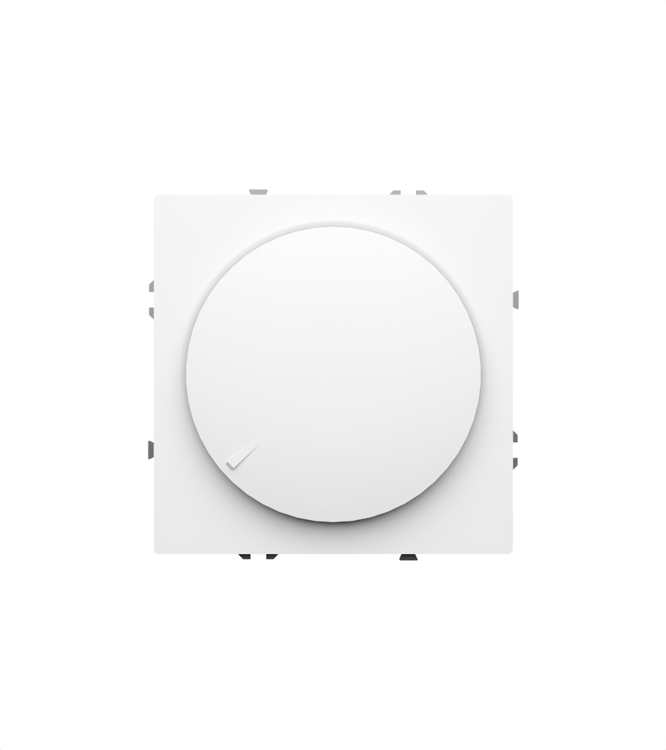 Терморегулятор электронный Voltum S70 с индикацией и датчиком, для теплого пола, (белый глянцевый) VLS070101