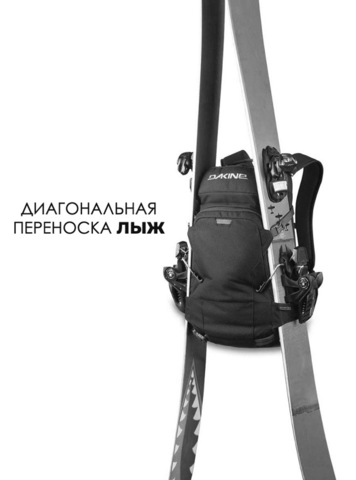 Картинка рюкзак горнолыжный Dakine heli pro 20l Black Vintage Camo - 4