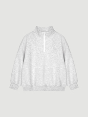 Свитшот на молнии Mjölk Ice Grey