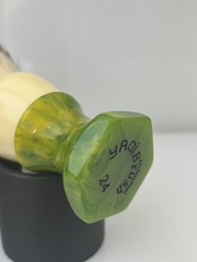 Помазок для бритья Yaqi синтетика Кошачий ус R231059-S