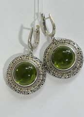 Тбилиси (серьги  из серебра)