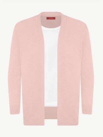 Кардиган с планкой из кашемира