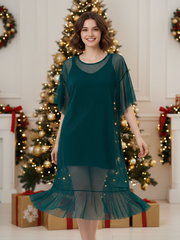 Платье Беседы под луной Изумруд