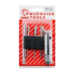 Набор метчиков для шуруповерта M3 -M10 HSS (BIT-4) 7пр Bucovice(CzTool) 948410