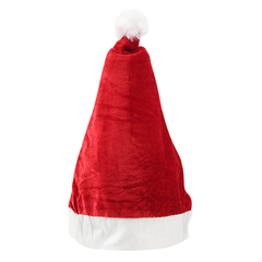Колпак, Новогодний, Красный, 58 см, 1 шт.