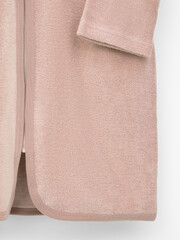 халат  для девочки  К 5766/дымчатый розовый