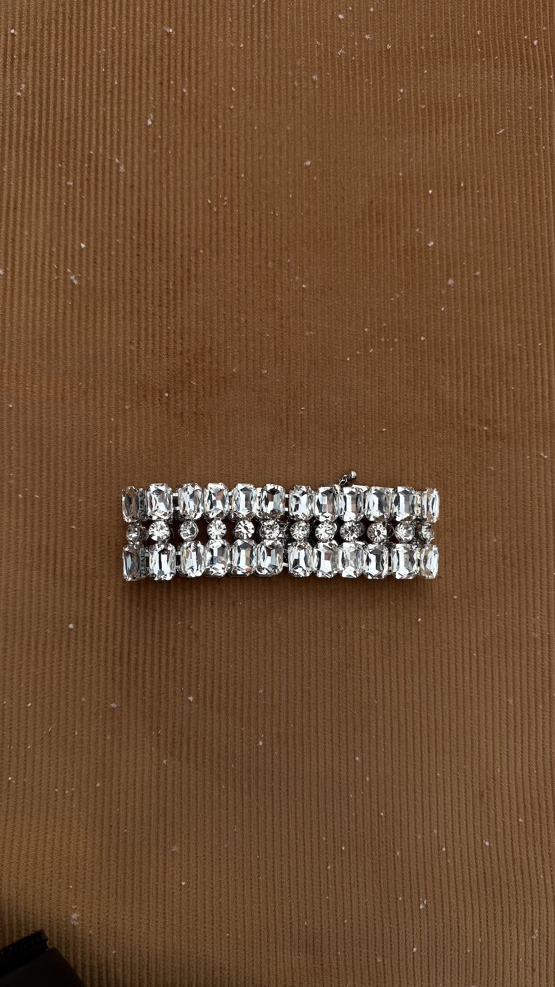 Чокер из крупных страз