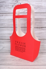 Сумка для цветов, Красная, 20*40*10 см, 1 шт.