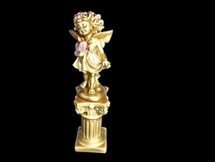 Силиконовый молд Ангелочек девочка с сердцем № 33