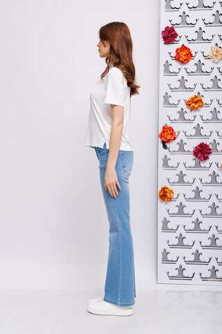 GARDEUR Джинсы зауженные, слегка расклешенные, с лиоцеллом и эластомультиэфиром