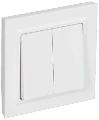 BRITE Выключ. 2-кл. 10А в сб. ВСР10-2-0-БрАБ а/б IEK