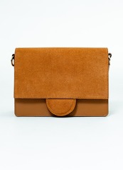 Сумка через плечо Deboro 30574 коричневый лист