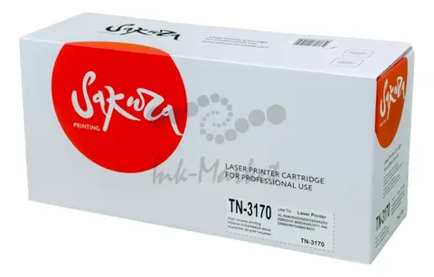 Картридж Sakura TN3170 для Brother, черный, 7000 к.