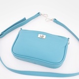 Сумка Саломея 339 фактурный морская волна