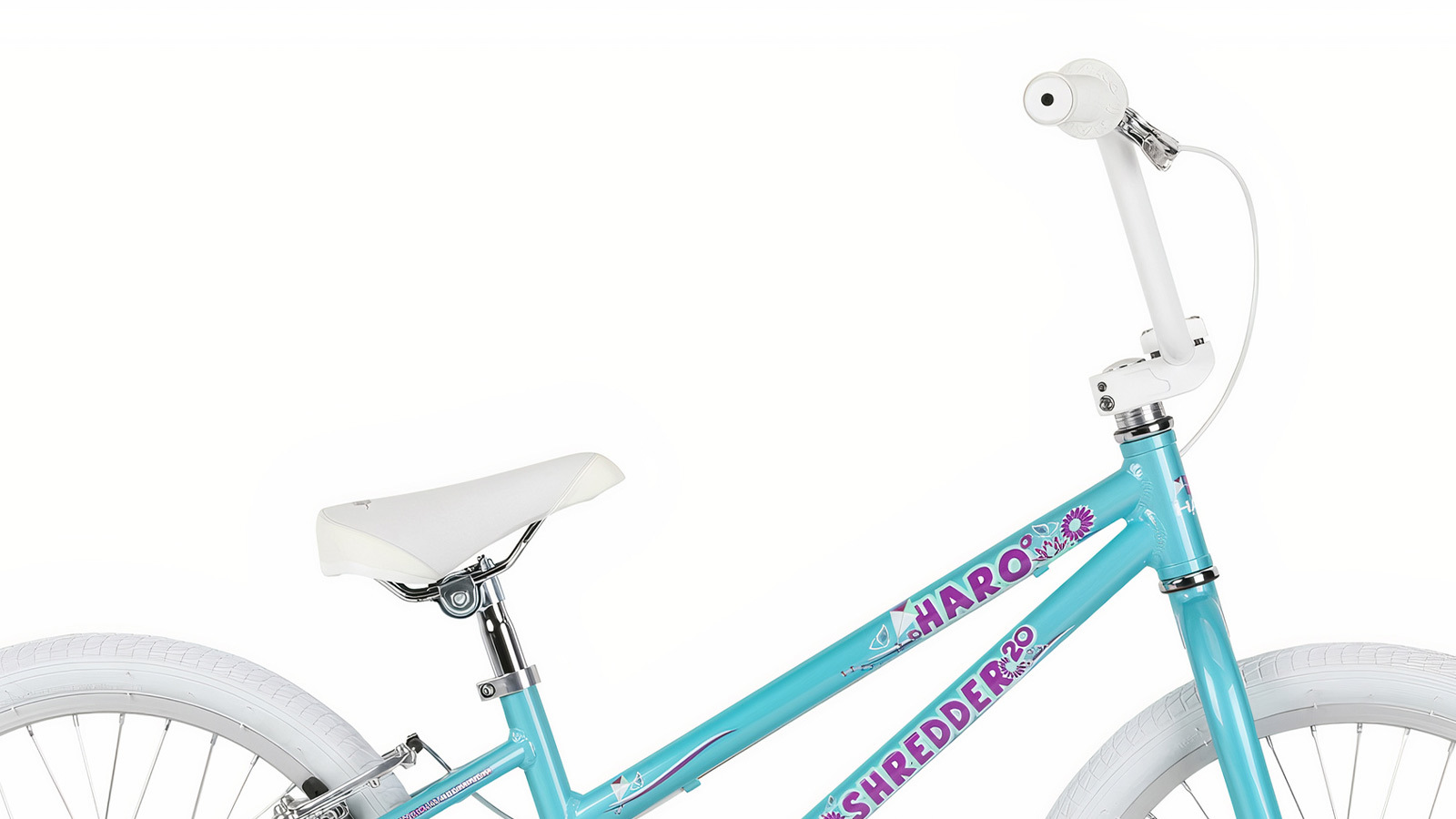 Haro Shredder Girls 20" жемчужно-бирюзовый - BMX | iRide shop фото 5
